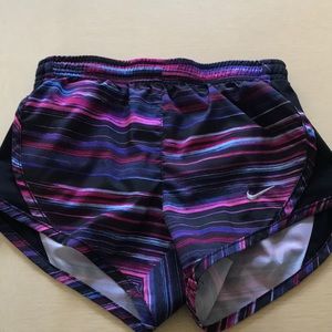 Girls Nike running shorts